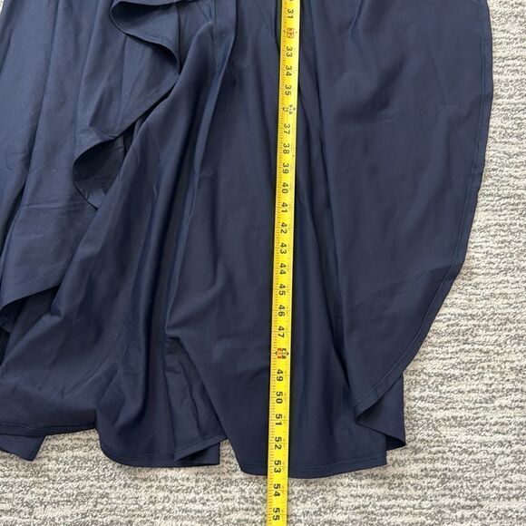 NWT Susana Monaco Navy Tube Ruffle Dress Maxi XL Revolve - Picture 11 of 13